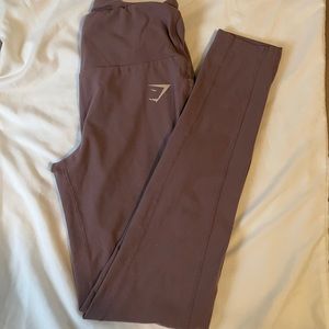 Gymshark Aspire Leggings Purple Wash S Pockets